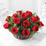 15 Red Roses Arrangement