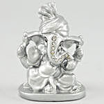 Pagdi Wale Ganesha Ji Idol- Silver