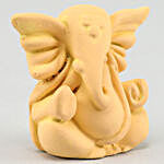 Lucky Ganesha Idol- Beige