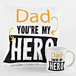 Cheers To Hero Dad Gift Combo