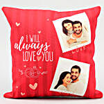 Karwa Chauth Personalised Cushion- Hand Delivery