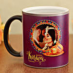 Personalised Karwa Chauth Magic Mug- Hand Delivery