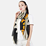 Iconic Abstract Print Soft Personalised Scarf