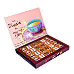 Personalised Diwali Assorted Chocolate Box- 24 Pcs