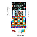 Personalised Birthday Chocolate Box For Him- 25 Pcs