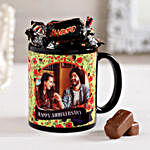 Mini Mars & Black Personalised Mug