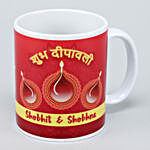 Diwali Theme Personalised Mug For Couple