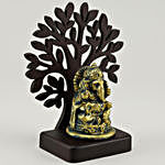 Ashirwad Idol Of Lord Ganesha Under A Tree