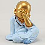 Gandhi Monkey Themed Monk Idols