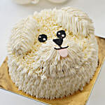 Adorable Pup Chocolate Cream Cake 2 Kg Eggless