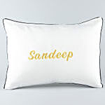 Personalised Embroidery Work Pillow Cover