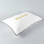Personalised Embroidery Work Pillow Cover