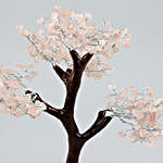 Beautiful Rose Quartz Clusters Wish Tree