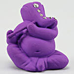 Purple Ganesha Idol & Soan Papdi Combo
