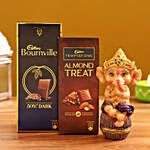 Bal Ganesha Idol & Cadbury Rich Chocolate Combo