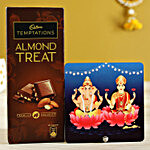 Lakshmi Ganesha Table Top & Cadbury Almond Treat
