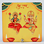 Retro Lakshmi Ganesha Table Top & Almond Chocolate