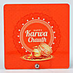 Happy Karwa Chauth Table Top & Dairy Milk Crackle