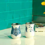 Arttdinox Blue Mug Set