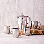 Arttdinox Dome Coffee Pot & Mugs