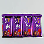 Karwa Chauth Table Top & 4 Cadbury Fruit N Nut