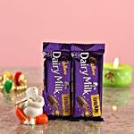 Crackle Chocolates & Ganesha Idol