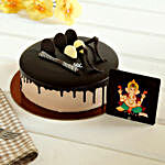 Divine Ganesha Table Top & Chocolate Cake