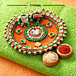 Colourful Stones & Beads Pooja Thali