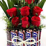 Snickers Bars & Red Roses