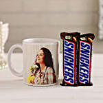 Snickers Personalised White Mug