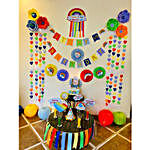 Rainbow Theme Birthday DIY Box