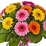 Flowers Of Paradise Gerberas Vase