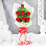 Serendipity 7 Red Roses Bunch