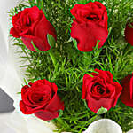 Serendipity 7 Red Roses Bunch