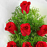 Serendipity 7 Red Roses Bunch