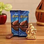 Luscious Chocolates & Golden Festive Ganesha Combo