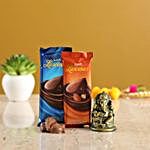 Luscious Chocolates & Katyani Ganesha Combo