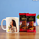 Fabelle Fruit Nut Choco Deck Bars With Mug Combo