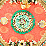 Floral Ganesha Pooja Thali