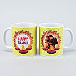 Set Of 2 Personalised Happy Diwali Mugs