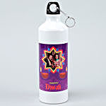 Festive Diwali Personalised Water Bottle