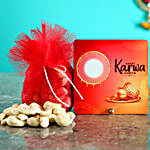 Happy Karwa Chauth Table Top & Cashews Combo
