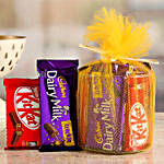 Festive Cadbury Crackle & Kitkat Gift Hamper