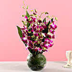 Gorgeous Purple Orchid Bunch