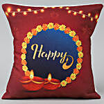 Set Of 3 Festive Diwali Personalised Cushions