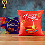 Diwali Special Cushion Cadbury Celebrations