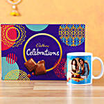 Personalised Diwali Love Mug Cadbury Celebrations