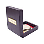 24 Carat Gold Foil Ganesha Pooja Box