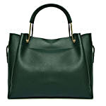 Bagsy Malone Green Stylish Tote Handbag