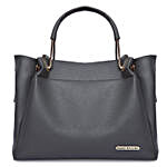Bagsy Malone Grey Stylish Tote Handbag